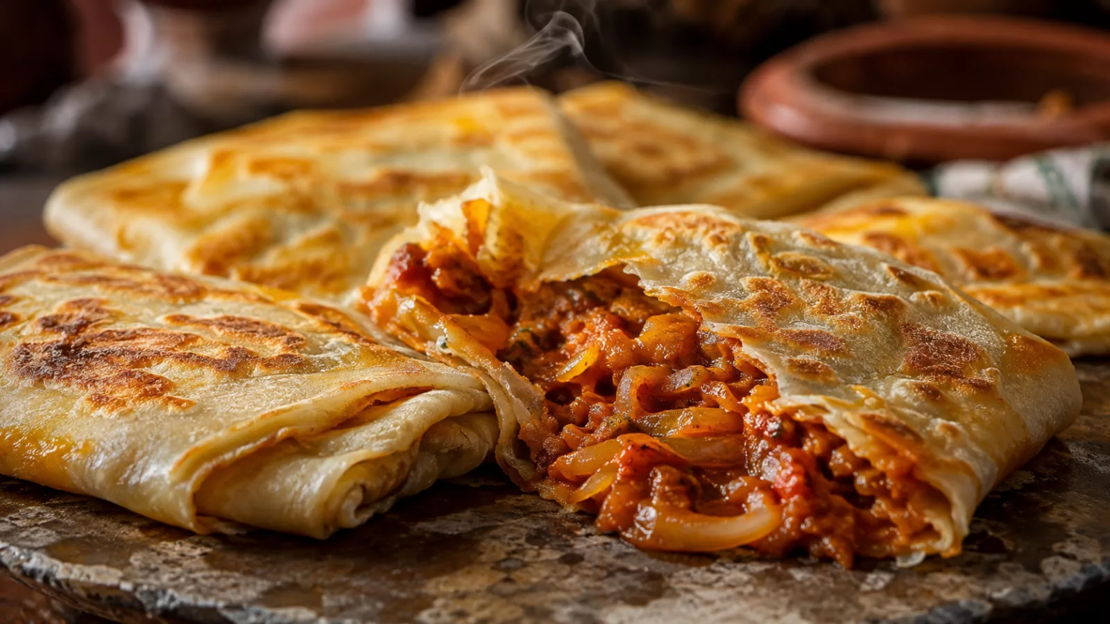 Mahjouba ou crepes fourrees franco algerienne 1 Mahjouba ou crepes fourrees franco algerienne