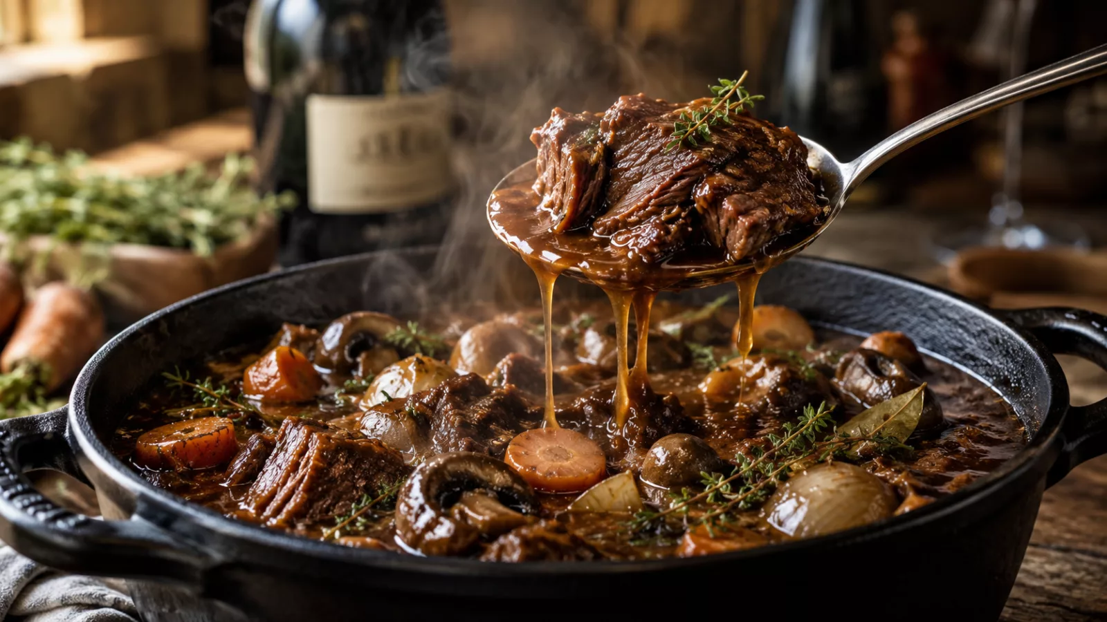 Mijoté de boeuf au cookeo 1 Mijoté de boeuf au cookeo