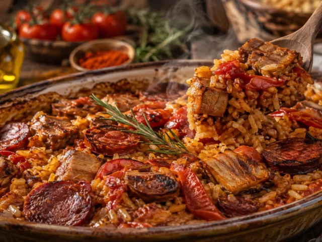 Riz espagnol au four arroz al horno 2 Riz espagnol au four arroz al horno