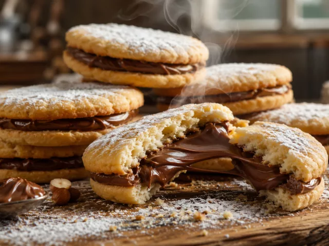 Sablés fourrés au nutella 3 Sablés fourrés au nutella