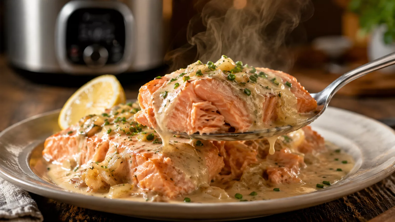 Saumon à l'échalote au Cookeo 1 Saumon à l’échalote au Cookeo