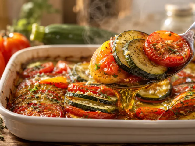 Tomates et courgettes au four light 2 Tomates et courgettes au four light