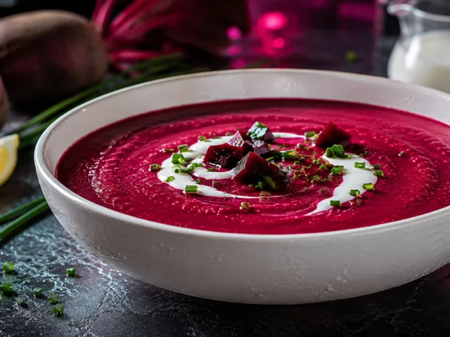 Veloute froid de betteraves au Cookeo 2 Veloute froid de betteraves au Cookeo