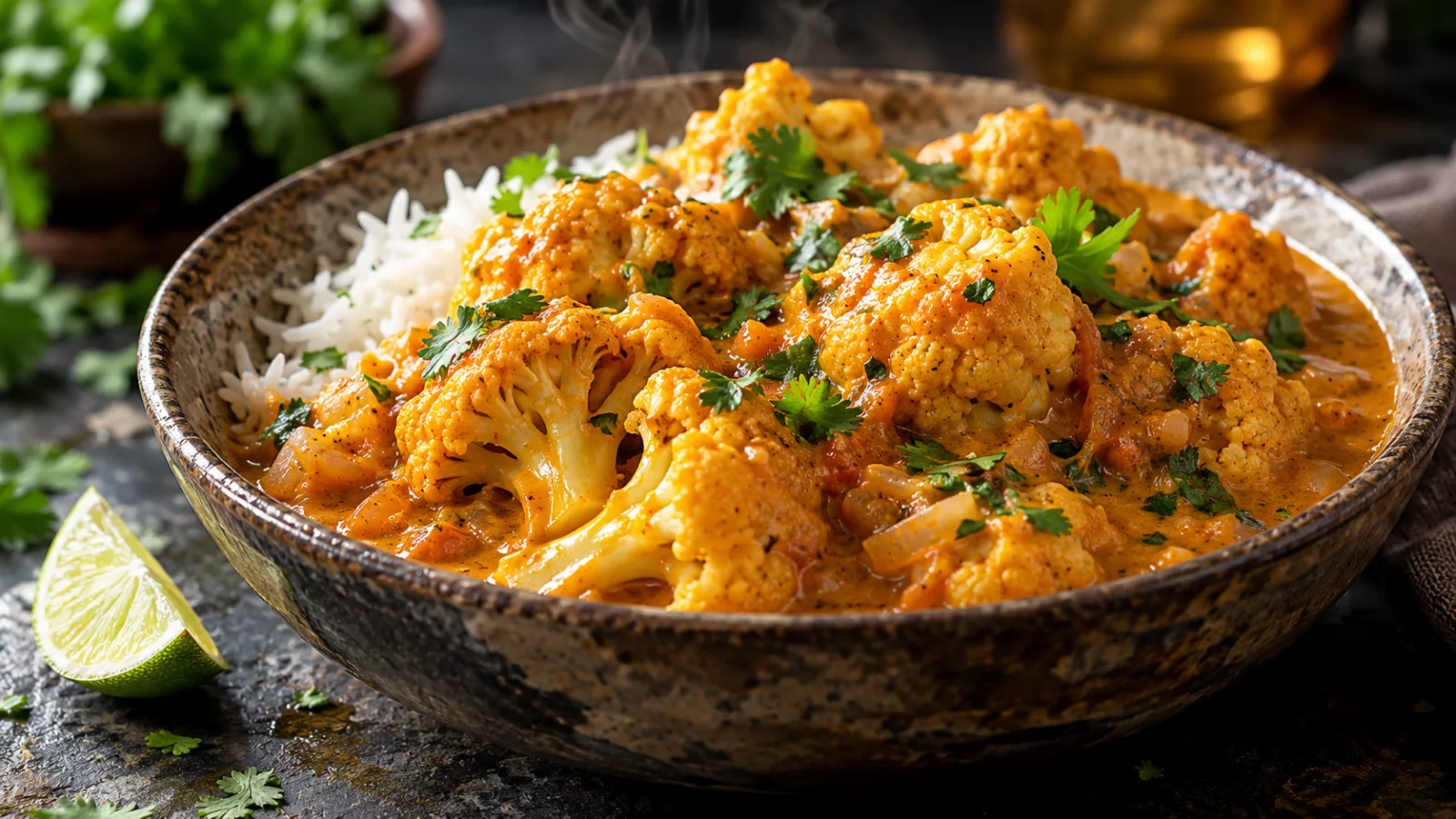 Chou fleur curry coco au Cookeo 1 Chou fleur curry coco au Cookeo