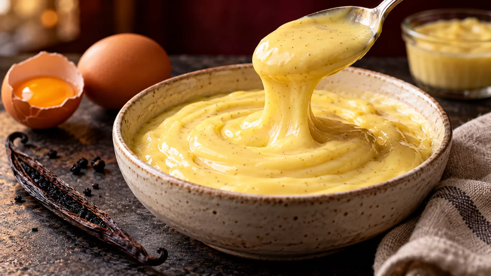 Crème pâtissière au cookeo onctueuse et sans grumeaux 1 Crème pâtissière au cookeo onctueuse et sans grumeaux