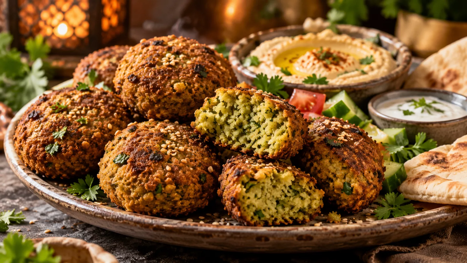 Falafels au four croustillants et savoureux 1 Falafels au four croustillants et savoureux