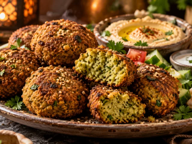 Falafels au four croustillants et savoureux 2 Falafels au four croustillants et savoureux
