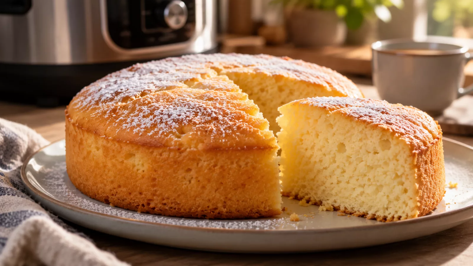 Gâteau au yaourt au Cookeo moelleux et facile 1 Gâteau au yaourt au Cookeo moelleux et facile