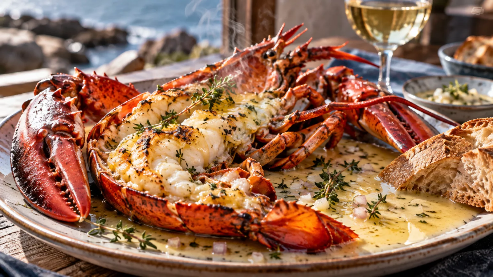 Homard breton rôti au four au beurre salé des frères Jaguin 1 Homard breton rôti au four au beurre salé des frères Jaguin