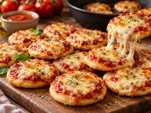 Mini pizzas d'apéro pour fauchés sans four 3 Mini pizzas d'apéro pour fauchés sans four
