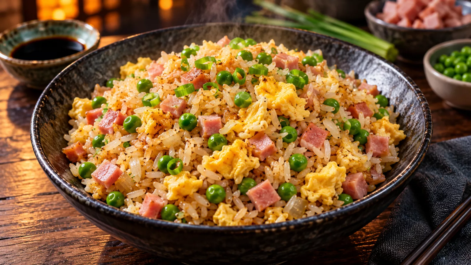 Riz cantonais au Cookeo facile et rapide 1 Riz cantonais au Cookeo facile et rapide