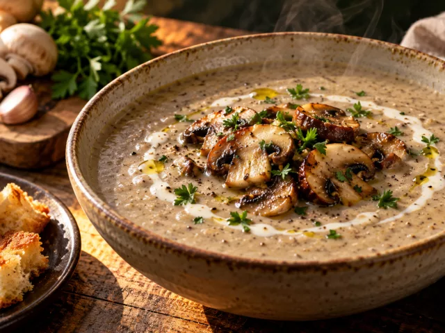 Velouté de champignons au Cookeo facile et crémeux 3 Velouté de champignons au Cookeo facile et crémeux